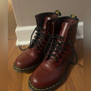 Dr. Marten’s Cherry Red 1460 Boots